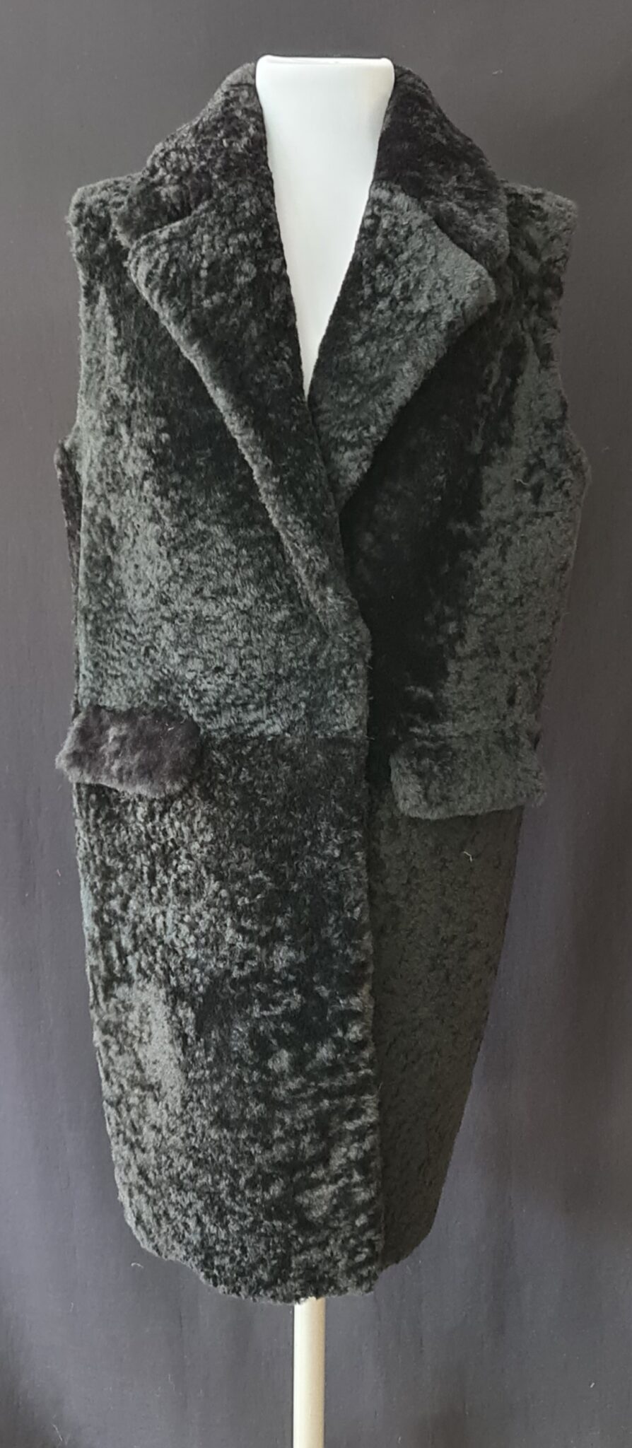 Shearling vest coat (Reversible)