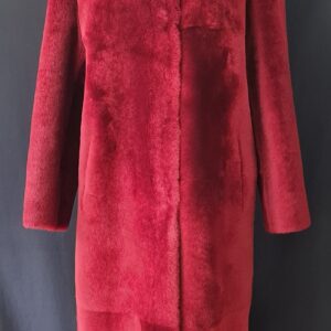 Long shearling overcoat (Reversible)